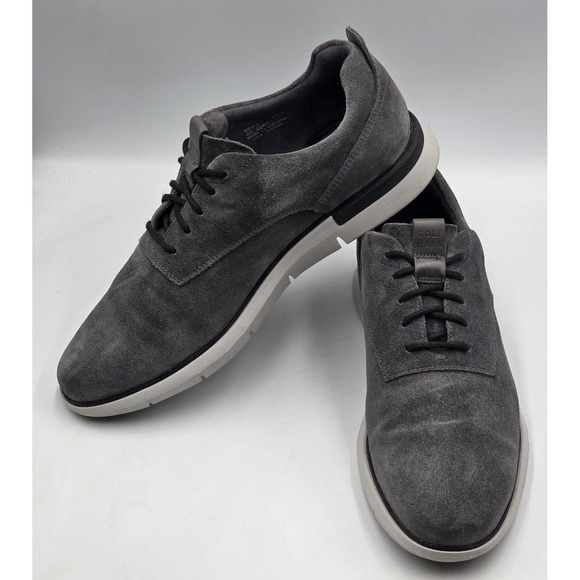 Cole Haan Grand Horizon Oxford C26361 Gray Suede Grand.OS Dress Shoes Men 10.5M main image 2